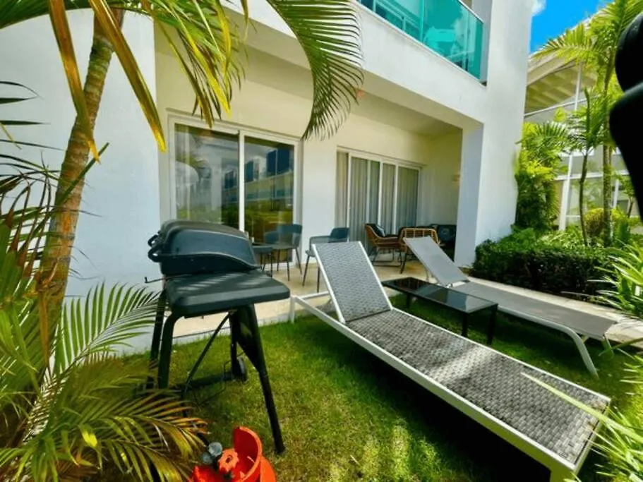 아파트 Paradise Pool Front And Beach Condo At 푼타 카나